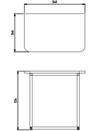 Modul masuta coltar Estella