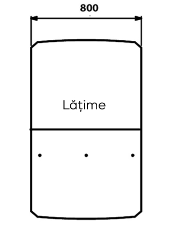 Masa Extensibila de Bucatarie Kolin, 150/120X80X77cm2