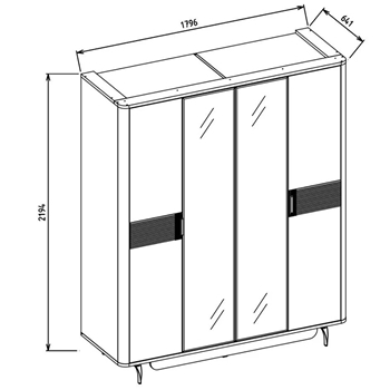 Schita Sifonier 5 usi Larissa interior