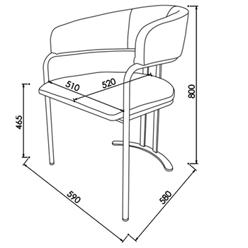 Scaun 6378 Loria