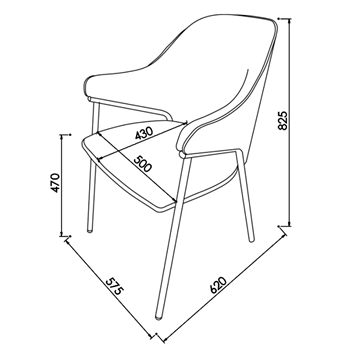 Scaun 6377 standard