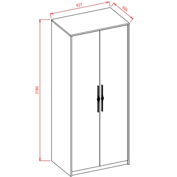 modul 2 usi sifonier modular Motion