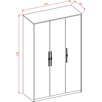 modul 3 usi sifonier modular Motion