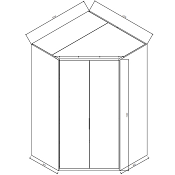 modul de colt sifonier modular Motion