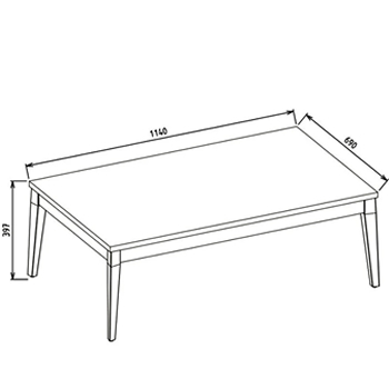 Masuta de cafea Nadia