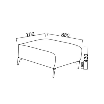 Modul Taburet Orleon
