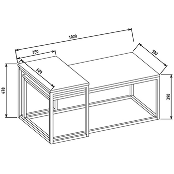 masuta de cafea Orleon