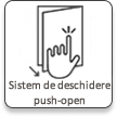 Sistem de deschidere push-open