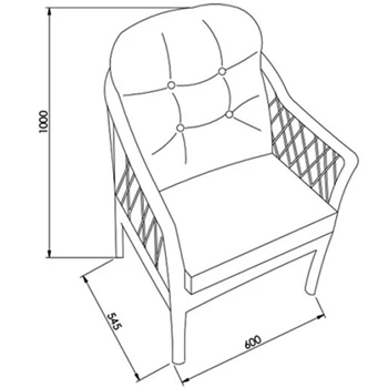 Fotoliu Gradina Setra