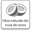 Fibre naturale din nuca de cocos