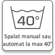 Spalat manual sau automat la max 40°