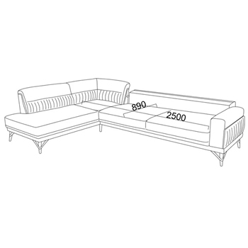 Coltar Extensibil Valencia L dreapta 2