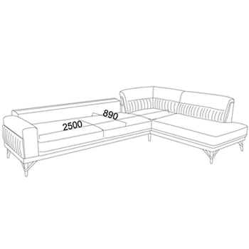 Schita Coltar Extensibil Valencia L stanga