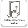 Sistem deschidere push-up